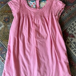 Boden Pink Ruffled Kids Blouse